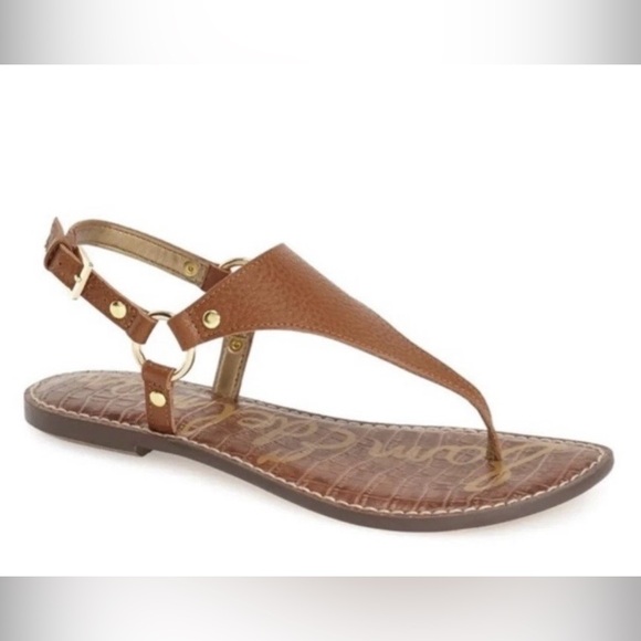 Sam Edelman Shoes - Sam Edelman Greta Brown Leather Sandals